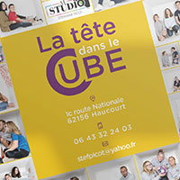 La tête dans le cube